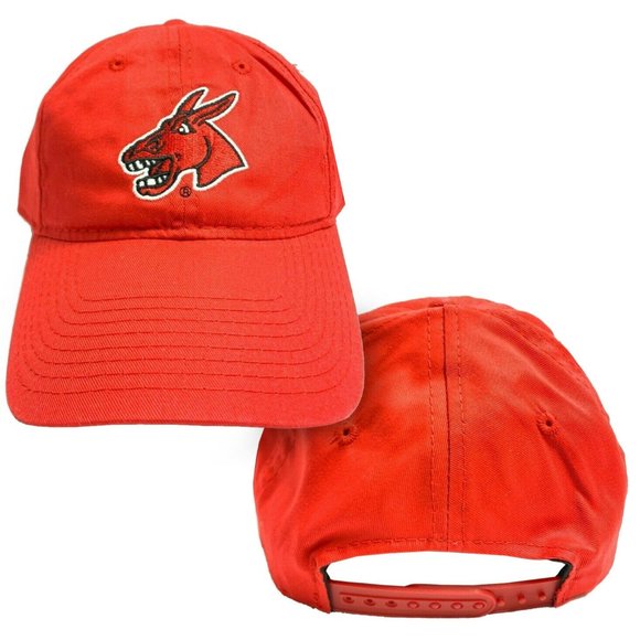 NCAA by Signatures University of Central Missouri Mules Red Snap-Back Game Hat - Picture 3 of 5